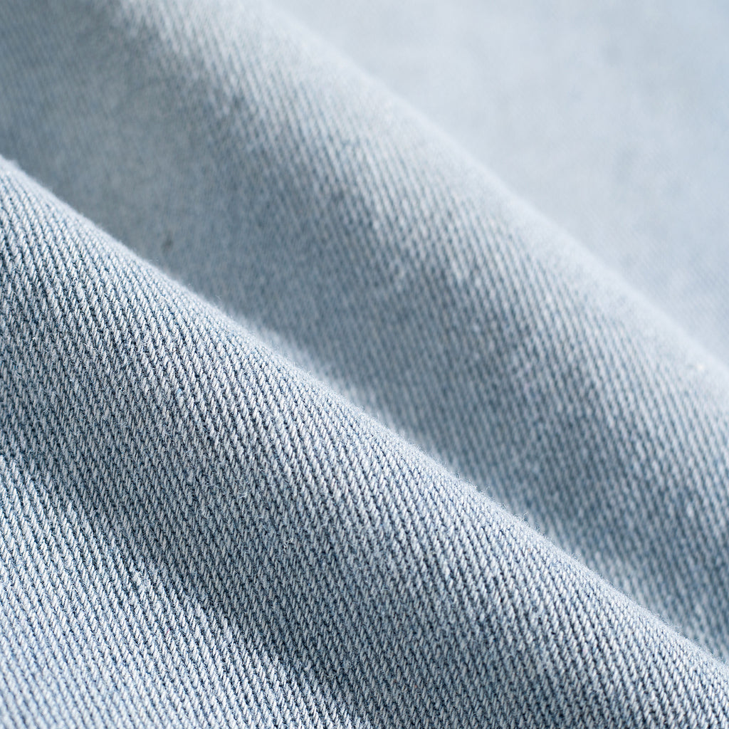 Back Gradient Brush Stripe Baggy Jeans