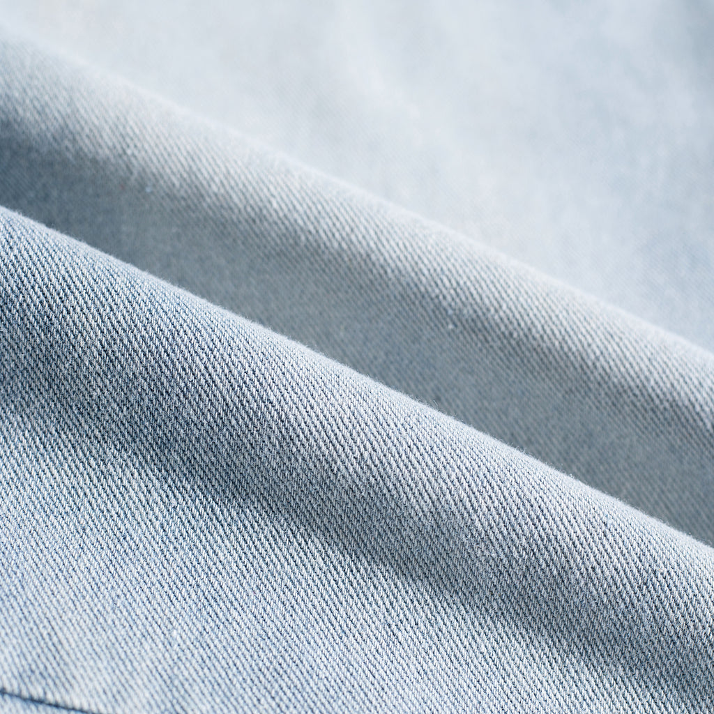 Multi Gradient Brush Curved Baggy Jeans