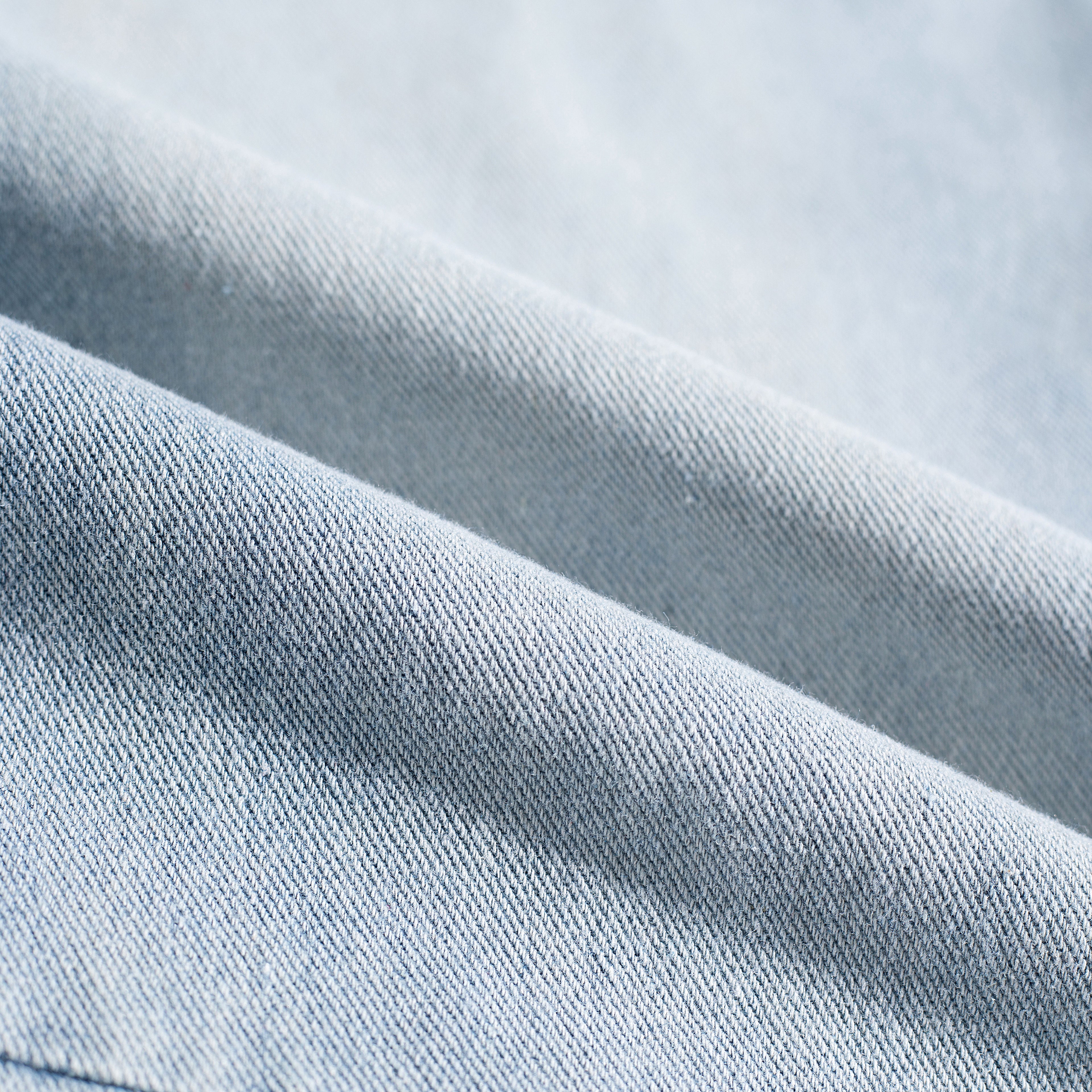 Multi Gradient Brush Curved Baggy Jeans