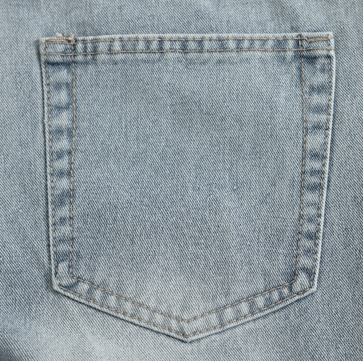 Light Wash Baggy Wide Leg Jeans